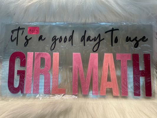 B005 GIRL MATH