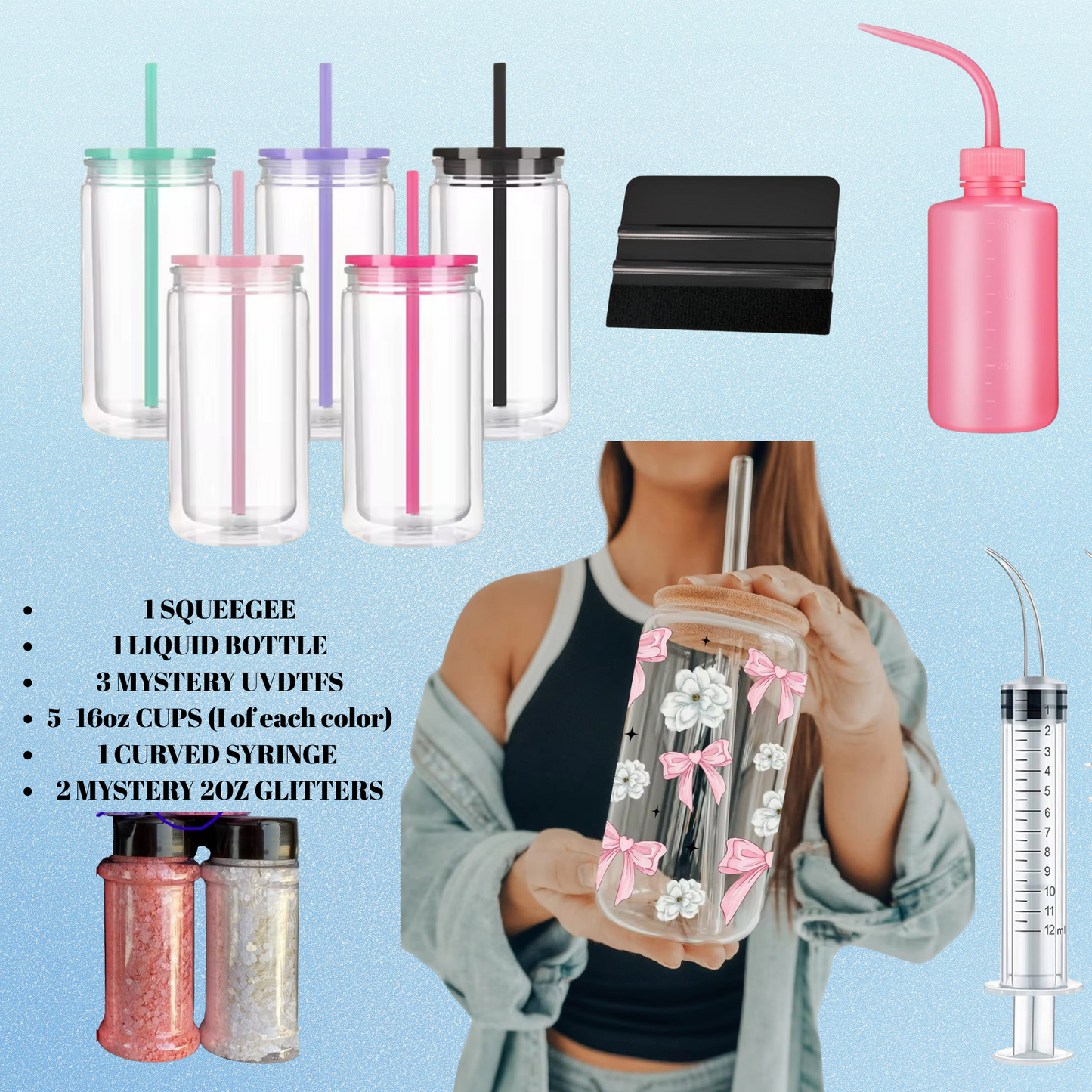 TUMBLER STARTER KIT!