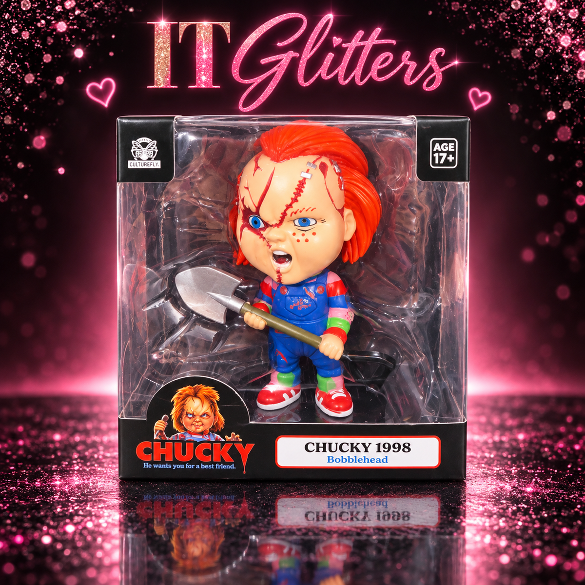 Chucky full size bobble head
