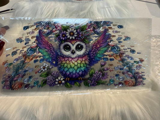 Rainbow Owl Wrap