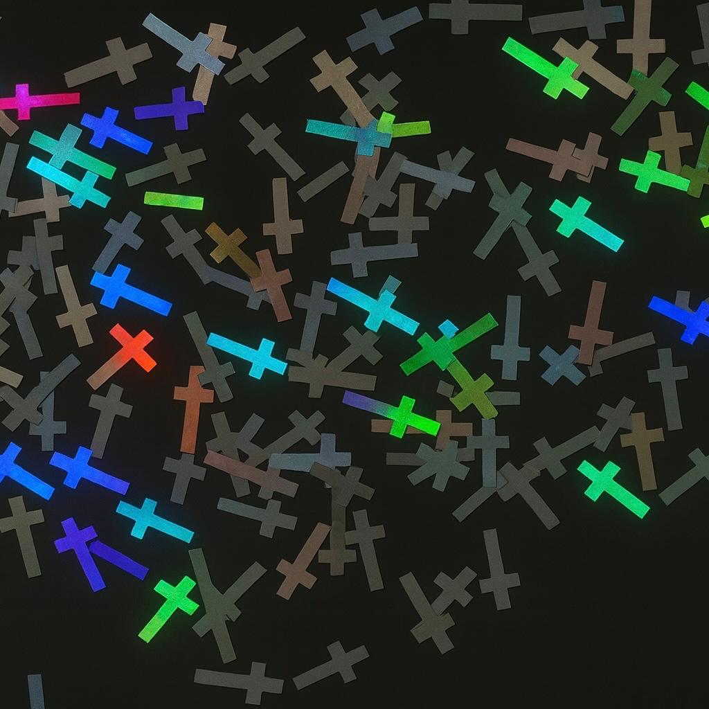 Holographic Silver Crosses