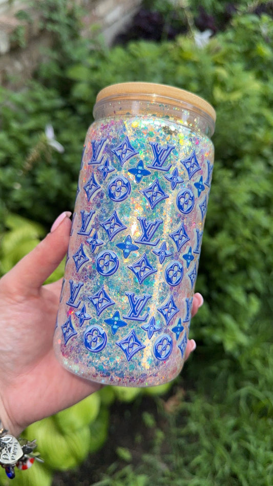 Custom Glitter Tumbler