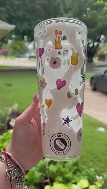 Custom Lava Tumbler